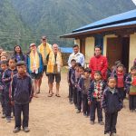 Besuch der Schule in Chumling während der Trekkingtour